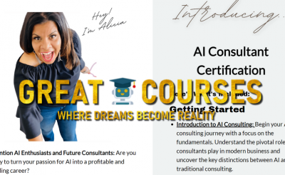 AI Consultant Certification By Alicia Lyttle - Free Download Course