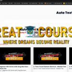 The Auto Texting Machines By Greg Morrison - Free Download OMG Machines Academy AI Auto Blogger Course