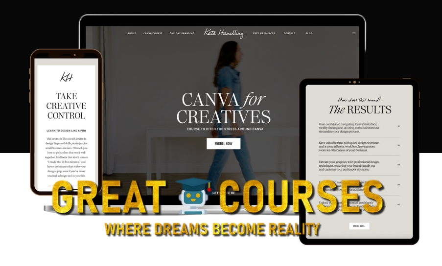 Canva For Creatives By Kate Handling - Free Download Course Canva For Creatives By Kate Handling - Free Download Course