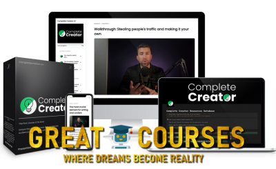 Complete Creator Course V2 By Jon Brosio - Free Download Course V 2.0