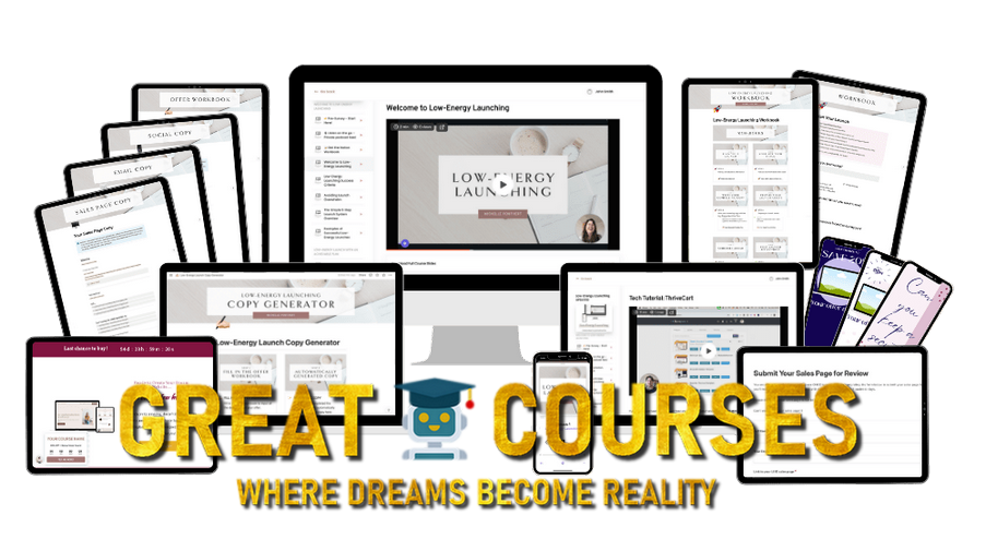 Low-Energy Launching Course By Michelle Pontvert - Free Download