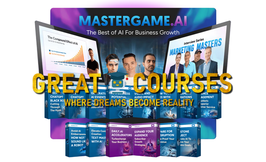 MasterGame.Ai By Joe Stolte - Free Download Course MasterGameAi Daily.AI