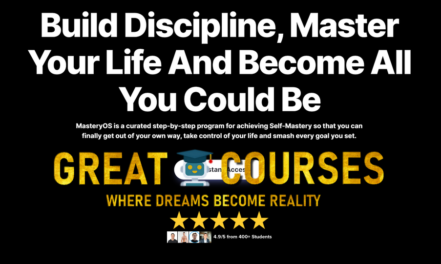 MasteryOS 3.0 By Ross Harkness - Free Download Course - Also Includes The MasteryOS 2.0 MasteryOS 3.0 By Ross Harkness - Free Download Course - Also Includes The MasteryOS 2.0