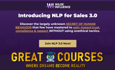 NLP For Sales 3.0 By Eli Wilde - Free Download Course - Wilde Influence