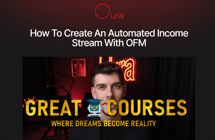 Oura Consulting 2.0 By Markuss Hussle - Free Download OnlyFans PRO Course