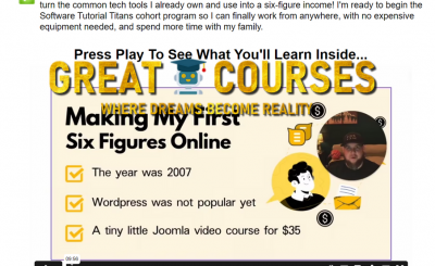 Software Tutorial Titans By Justin Brooke - Free Download Cohort Course - Happily Unemployed