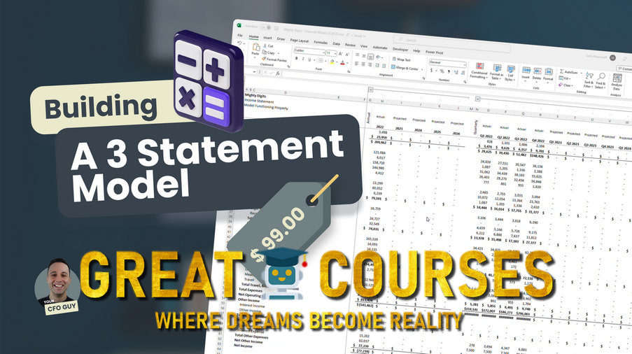 Intro To Building A 3 Statement Model By Josh Aharonoff - Free Download YOur CFO Guy Course Intro To Building A 3 Statement Model By Josh Aharonoff - Free Download YOur CFO Guy Course