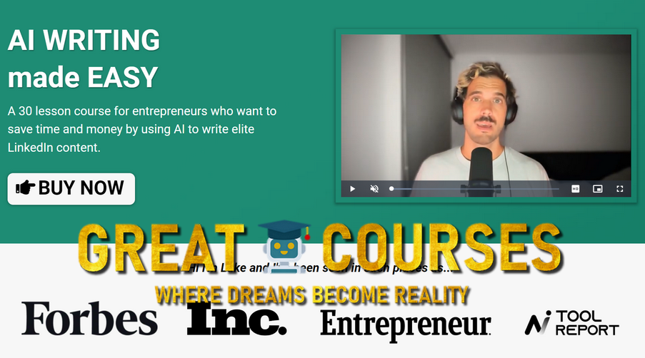 AI Writing Made Easy By Luke Matthews - Free Download Course