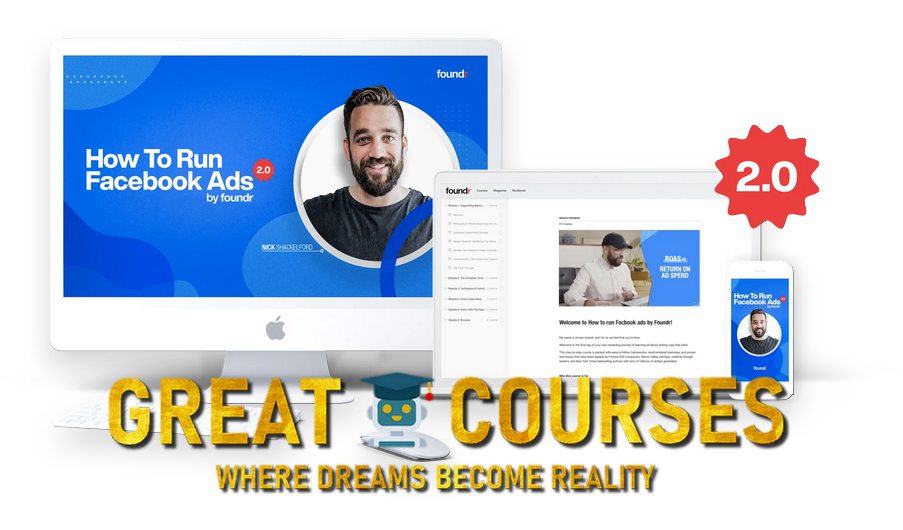 How To Run Facebook Ads 2.0 By Nick Shackelford - Foundr – Free Download Course Update + Upsell - The Ecommerce and AI Starter Kit 2-For-1 Bundle