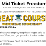 Mid Ticket Freedom By Zac Hansen - Free Download Course
