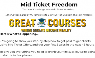 Mid Ticket Freedom By Zac Hansen - Free Download Course