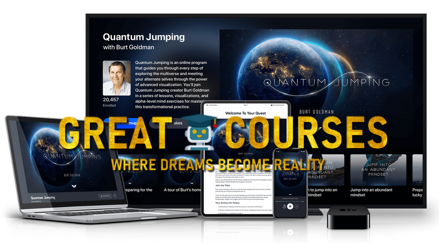 Quantum Jumping By Burt Goldman - Mindvalley - Free Download Course Quantum Jumping By Burt Goldman - Mindvalley - Free Download Course