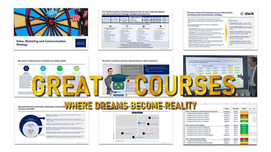 Sales, Marketing & Communication Strategy Toolkit By Domont Consulting - Free Download
