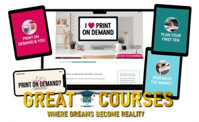 I Love Print On Demand Course By Jessica - Free Download POD Course - I ❤️Print On Demand