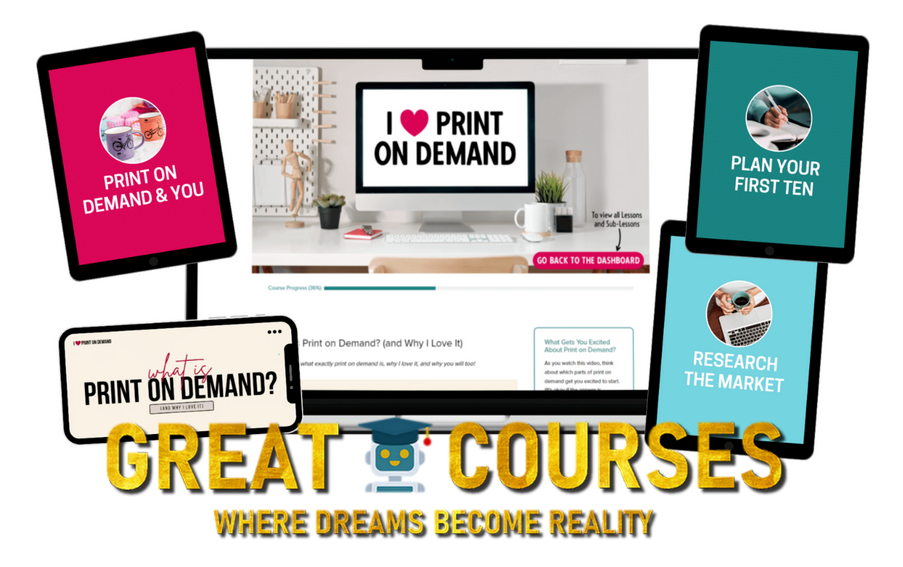 I Love Print On Demand Course By Jessica - Free Download POD Course - I ❤️Print On Demand I Love Print On Demand Course By Jessica - Free Download POD Course - I ❤️Print On Demand