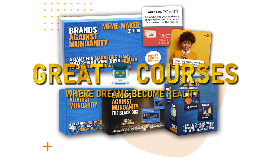 Brands Against Mundanity + Expansions Bundle By Adam Hunt – White Label Comedy – Free Download