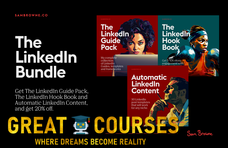 The Linkedin Bundle By Sam Browne - Free Download Complete Collection Guide Pack & Course The Linkedin Bundle By Sam Browne - Free Download Complete Collection Guide Pack & Course