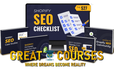 Shopify SEO Checklist By Benjamin Golden - Free Download + Bonuses