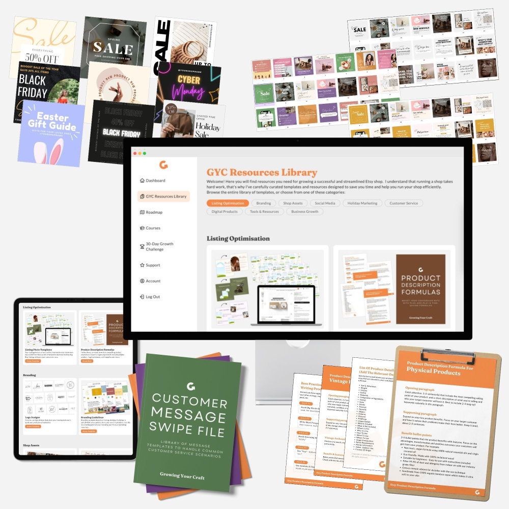 GYC Etsy Academy 2.0 By Growing Your Craft - Free Download Course