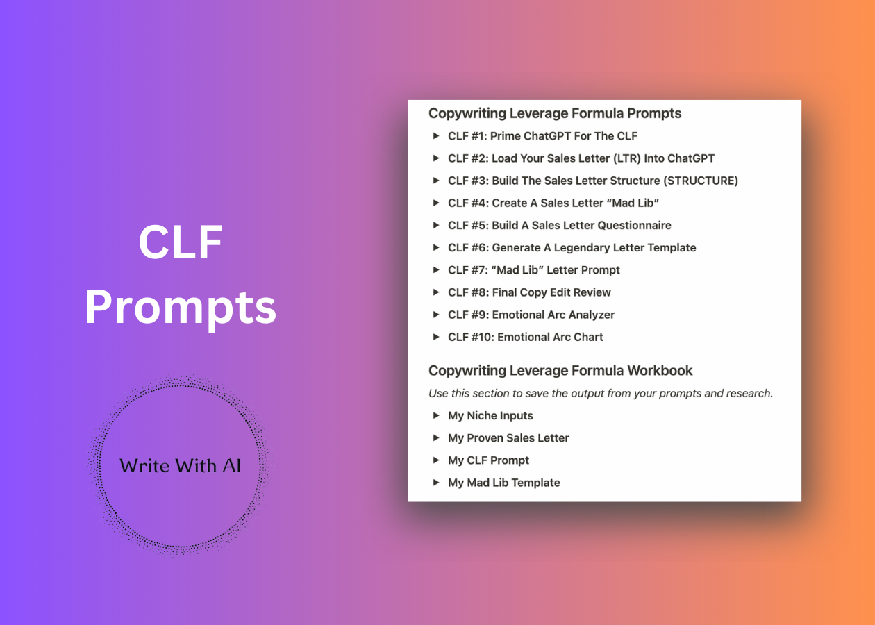 The Copywriting Leverage Formula By Dickie Bush & Nicolas Cole - Free Download Book Course - Ship 30 For 30 - Write With AI