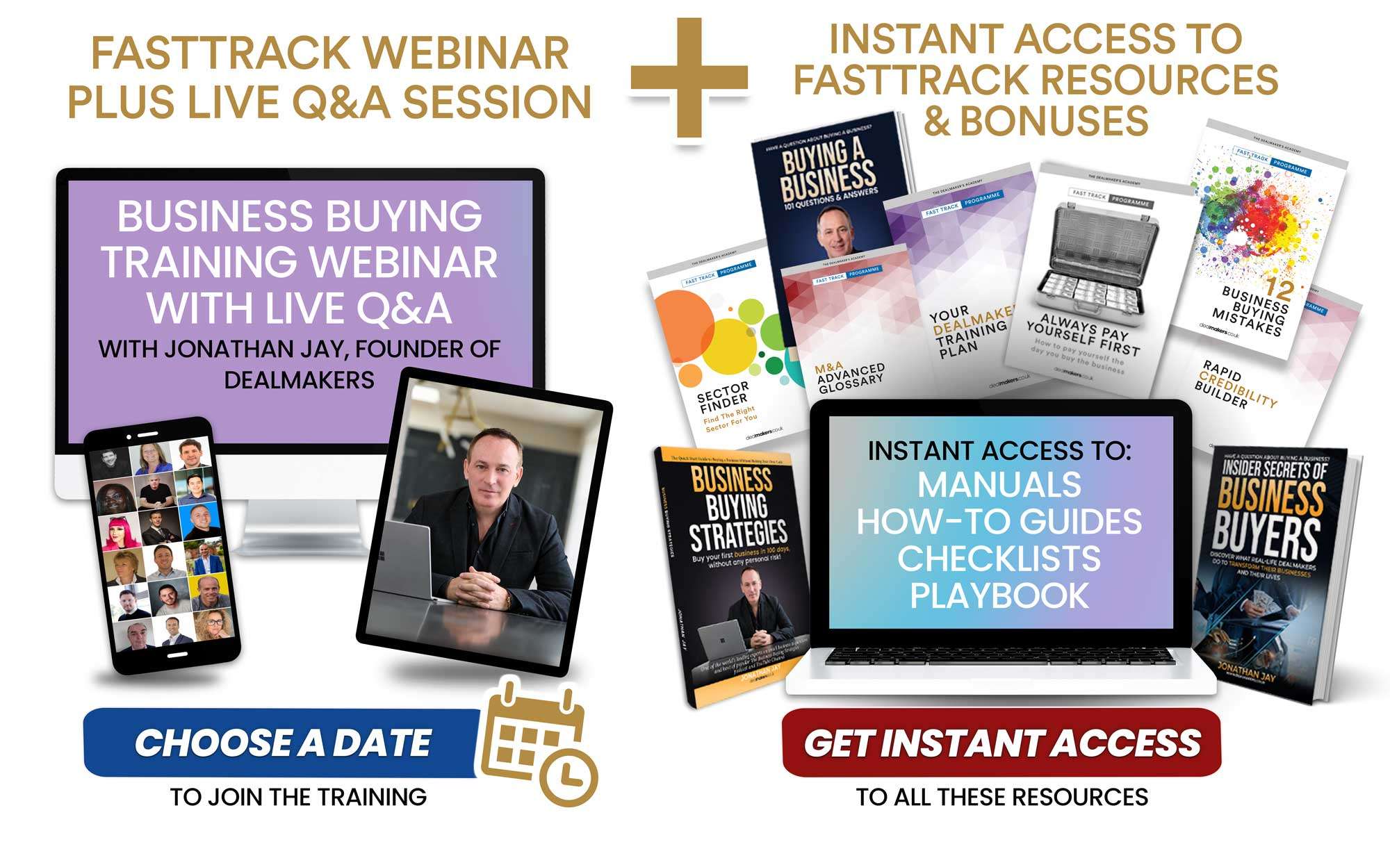 The Business Acquisition FastTrack Course By Jonathan Jay - Free Download - Dealmakers