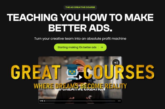The Ad Creative Course By Fraser Cottrell - Free Download
