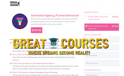 Animated Agency Funnel Advanced By "Dr." Ben Adkins - Free Download Course - Serial Progress Seeker