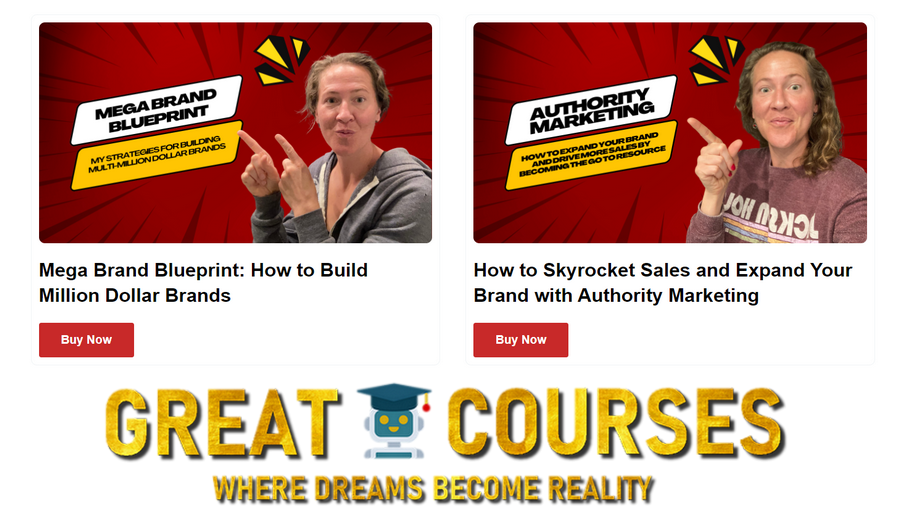 Mega Brand Blueprint: How To Build Million Dollar Brands + How To Skyrocket Sales And Expand Your Brand With Authority Marketing By Janelle Page - Free Download Courses Mega Brand Blueprint: How To Build Million Dollar Brands + How To Skyrocket Sales And Expand Your Brand With Authority Marketing By Janelle Page - Free Download Courses