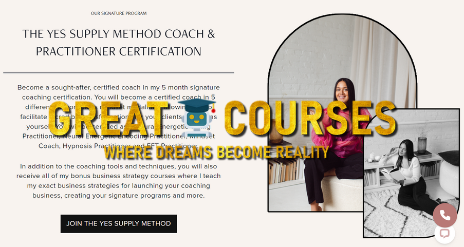 The Yes Supply Method Coach & Practitioner Certification By Reese Evans - Free Download Course