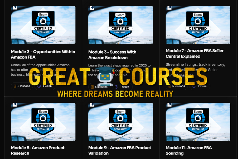 Ecom Academy Amazon PRO By Dan Vas - Free Download Course - Amazon FBA Mentorship Ecom Academy Amazon PRO By Dan Vas - Free Download Course - Amazon FBA Mentorship