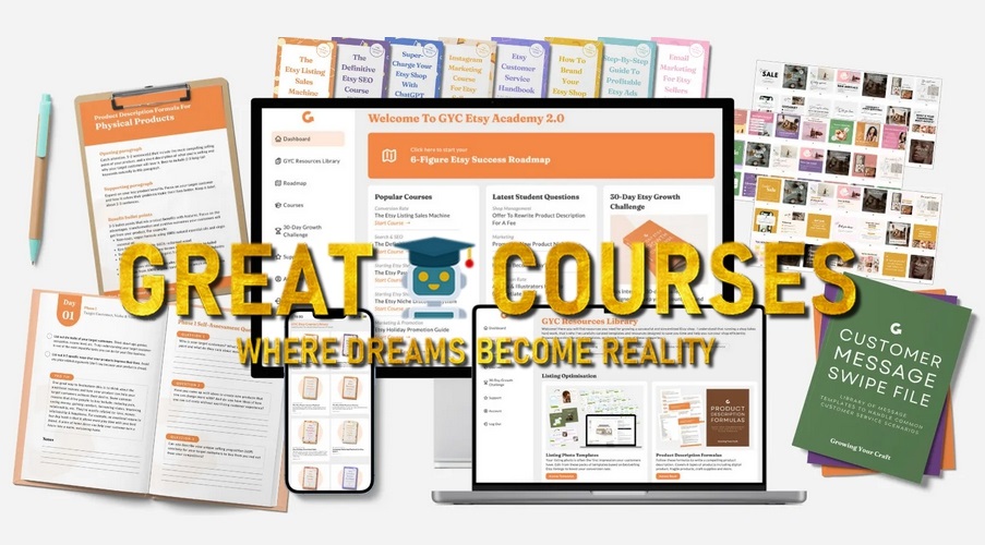 GYC Etsy Academy 2.0 By Growing Your Craft - Free Download Course