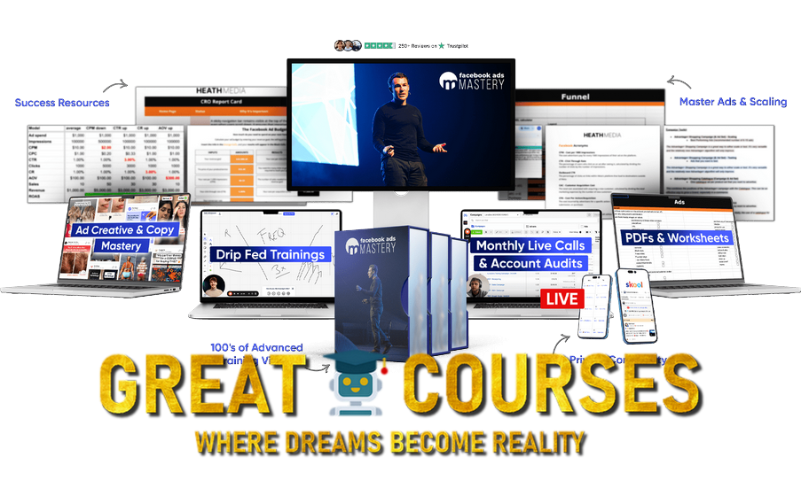 Facebook Ads Mastery By Ben Heath - Free Download Course + Upsells Bonus