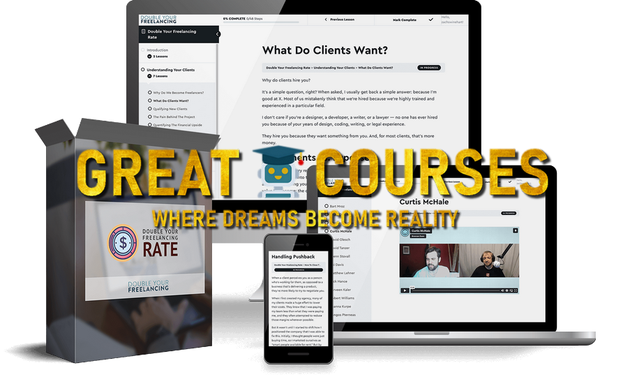 Double Your Freelancing Rate By Brennan Dunn - Free Download Course