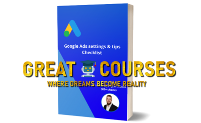 Google Ads Playbook By Adriaan Dekker - Free Download Course + Template