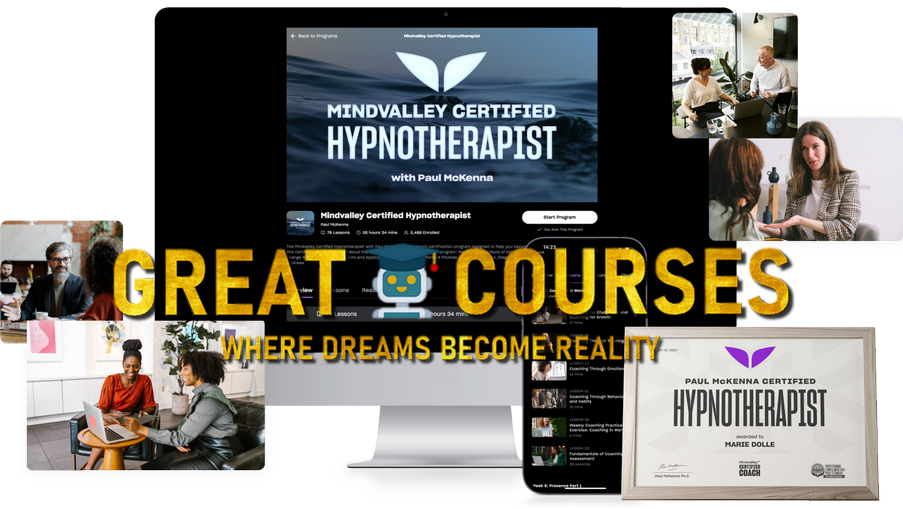 Become A Mindvalley Certified Hypnotherapist Coach By Paul McKenna - Free Download Course Become A Mindvalley Certified Hypnotherapist Coach By Paul McKenna - Free Download Course