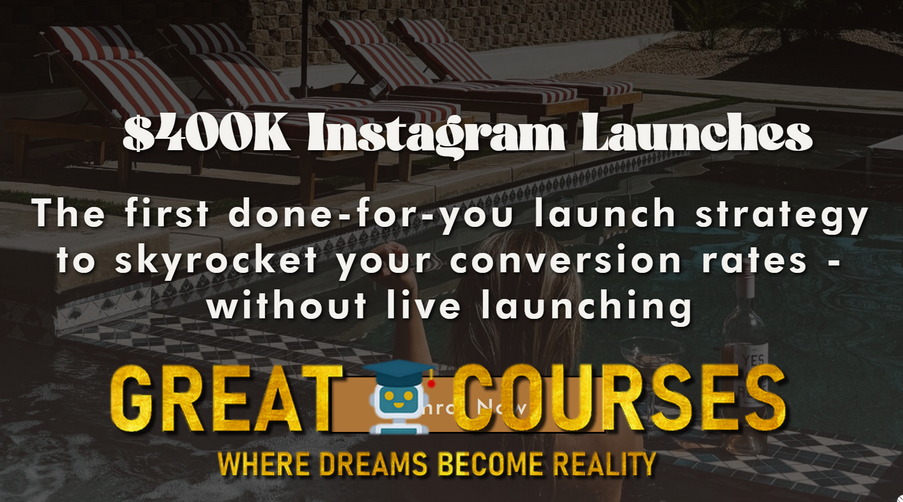 $400k Instagram Launches By Ginny Fears & Laura Haleydt - Free Download Course + Reel Quick Cash OTO Upsell