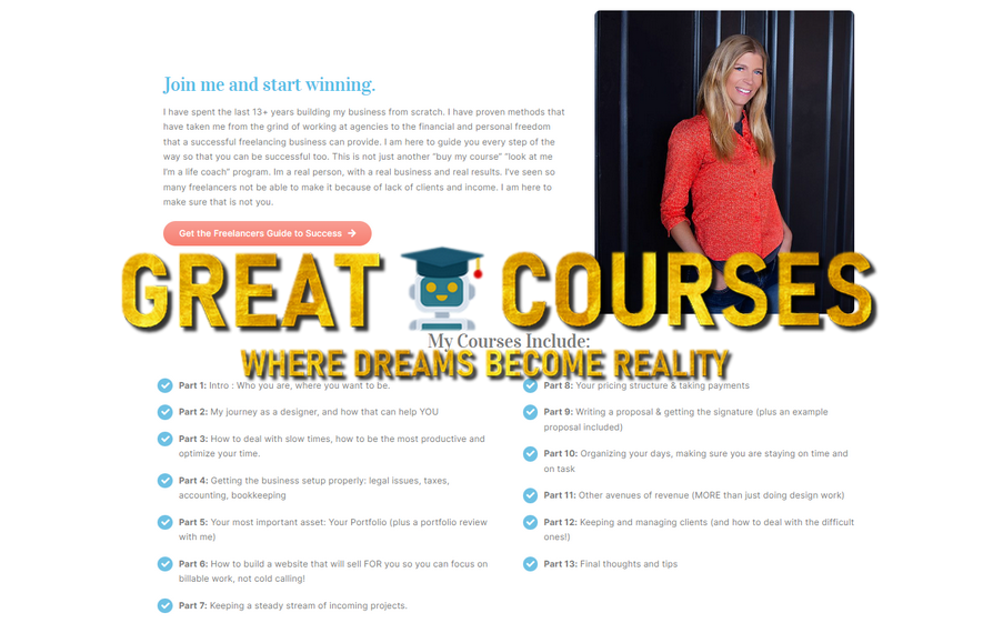 The Freelancers Guide To Success By Jen Helps Freelancers - Free Download Course