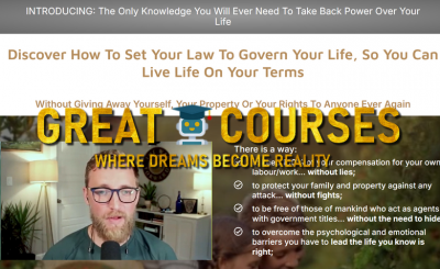 Law For Mankind Knowledge Share - The Sovereign's Way Greg Paul & Jon Little - Free Download Course