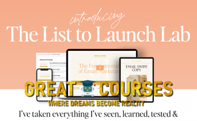 The List to Launch Lab By Jenna Kutcher - Free Download Course