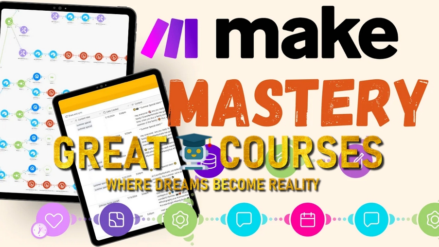 Make.com Advanced Course Mastery - NoCode Automators By Mitch Baylis - Free Download - NoCodeAutomators - Become a Make.com Pro Make.com Advanced Course Mastery - NoCode Automators By Mitch Baylis - Free Download - NoCodeAutomators - Become a Make.com Pro