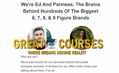 Personal Brand Workshop By Ed Reay & Parmees - Free Download + Upsell 2nd Workshop
