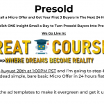 Presold By Zac Hansen - Free Download Course Live Event