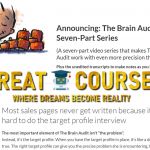 The Brain Audit Version 4.0 Seven-Part Series By Sean D’Souza – Free Download Course