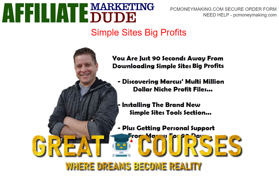 Simple Sites Big Profits By Marcus Campbell - Free Download Course
