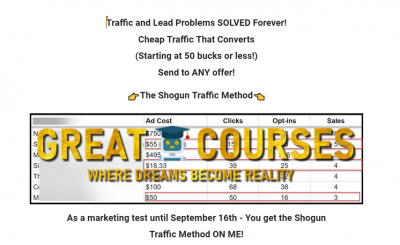 Shogun Traffic Method By Travis Sago - Free Download Course + New Bonuses