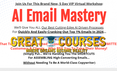 AI Email Mastery VIP Workshop By Mario Castelli - Free Download Course - Copy Coders