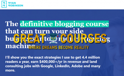 Built To Blog By Ryan Robinson - Free Download Course Ryob