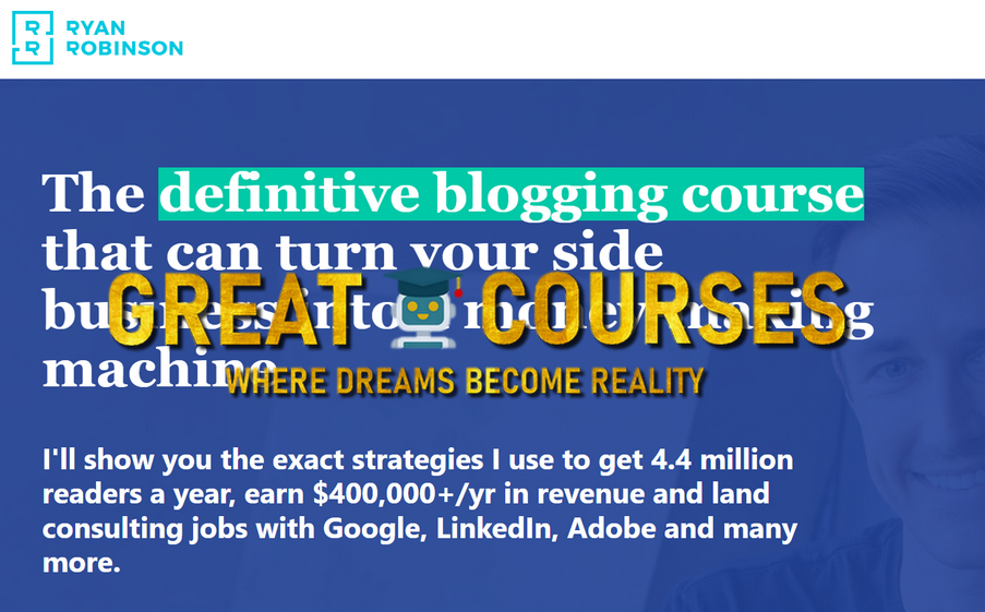 Built To Blog By Ryan Robinson - Free Download Course Ryob