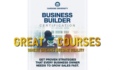 Business Builder Certification By Grant Cardone - Free Download Course