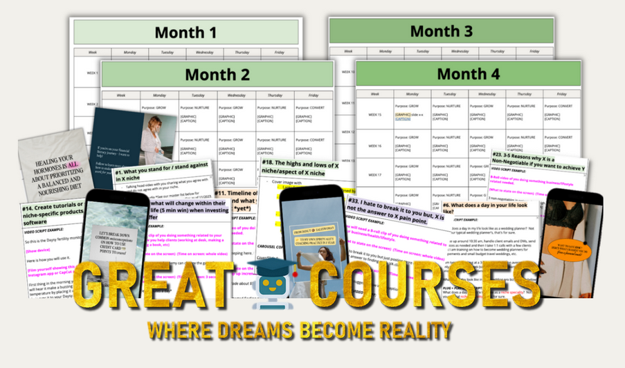 Content Mega Pack - Done for You Social Media Content Templates + Canva Graphics By The Social Bungalow - Free Download Bundle